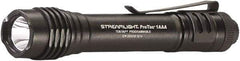 Streamlight - White LED Bulb, 70 Lumens, Industrial/Tactical Flashlight - Black Aluminum Body, 1 AAA Alkaline Battery Included - Americas Industrial Supply