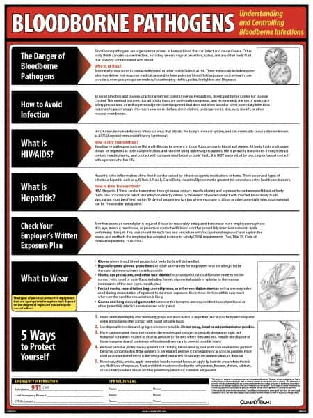 ComplyRight - Regulatory Compliance General Safety & Accident Prevention Training Kit - English, 18" Wide x 24" High - Americas Industrial Supply