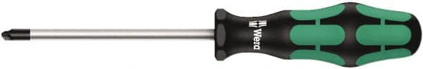 Wera - 4" Blade Length Tri-Point Screwdriver - 8" OAL - Americas Industrial Supply