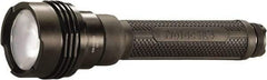 Streamlight - White LED Bulb, 2,200 Lumens, Industrial/Tactical Flashlight - Black Aluminum Body, 4 CR123A Lithium Batteries Included - Americas Industrial Supply