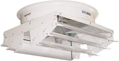 Schaefer Ventilation Equipment - 72" Blade, 3 hp, 10,000 & 64,500 CFM, Variable Speed Industrial Circulation Fan - Fan Head Only, 1 Speed - Americas Industrial Supply