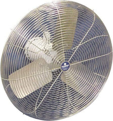 Schaefer Ventilation Equipment - 30" Blade, 1/2 hp, 10,030 CFM, Industrial Circulation Fan - Fan Head Only, 1 Speed - Americas Industrial Supply