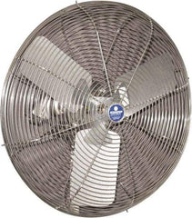 Schaefer Ventilation Equipment - 24" Blade, 1/2 hp, 6,910 CFM, Industrial Circulation Fan - Fan Head Only, 1 Speed - Americas Industrial Supply