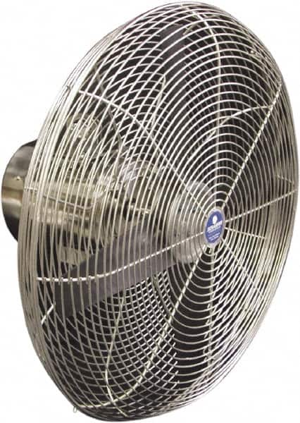 Schaefer Ventilation Equipment - 20" Blade, 1/3 hp, 5,370 CFM, Industrial Circulation Fan - Fan Head Only, 1 Speed - Americas Industrial Supply