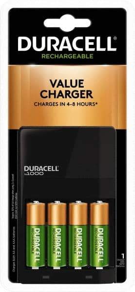 Duracell - 1.2 Volt Advanced Charger - NiMH Compatible - Americas Industrial Supply