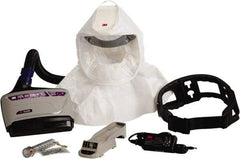 3M - Size Adjustable, Adjustable PAPR System - Headcover Headgear, Window, Auto Darkening Filter, Use for Heavy Industry & Healthcare - Americas Industrial Supply