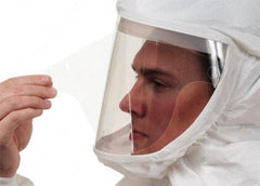 3M - Multi-Layer Peel-Off Visor Cover - Clear, For PAPR Systems, Compatible with S-600, S-700 & S-800 Series Hoods - Americas Industrial Supply