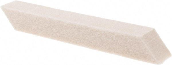 Value Collection - Hard Density Wool Felt Polishing Stick - 4" Long x 1/2" Wide x 1/2" Thick - Americas Industrial Supply