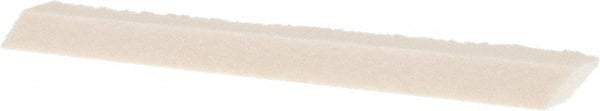 Made in USA - Medium Density Wool Felt Polishing Stick - 4" Long x 1/4" Wide x 1/4" Thick - Americas Industrial Supply