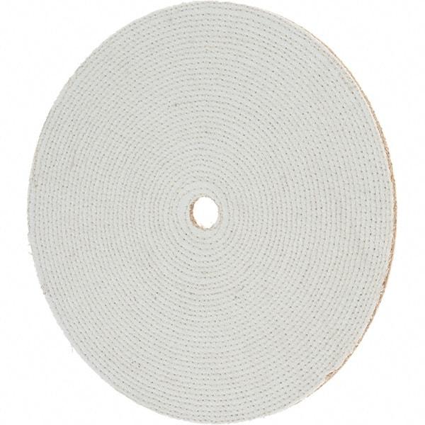 Value Collection - 16" Diam x 1/4" Thick Unmounted Buffing Wheel - 20 Ply, Polishing, 1-1/4" Arbor Hole, Hard Density - Americas Industrial Supply