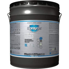 Sprayon - 5 Gallon Pail Electrical Grade Cleaner/Degreaser - 37,000 Volt Dielectric Strength, Nonflammable, Food Grade, Plastic Safe - Americas Industrial Supply