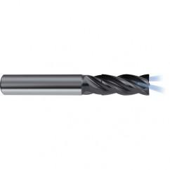 10mm Dia. - 72mm OAL - 4 FL Variable Helix Nano-A Carbide End Mill - Americas Industrial Supply