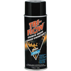 Tri-Flow - 11.25 oz Aerosol Synthetic High Temperature Grease - Translucent White, Food Grade & High Temperature, 400°F Max Temp, - Americas Industrial Supply