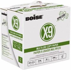 Boise - 8-1/2" x 11" White Copy Paper - Use with High-Speed Copiers, Printer, Fax Machines, Multifunction Machines - Americas Industrial Supply