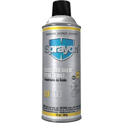 Sprayon - 14 oz Rust Solvent/Penetrant - Comes in Can - Americas Industrial Supply