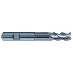 10mm Dia. - 80mm OAL - 3 FL Variable Helix Bright Carbide End Mill - Americas Industrial Supply