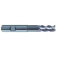 20mm Dia. - 126mm OAL - 3 FL Variable Helix Bright Carbide End Mill - Americas Industrial Supply