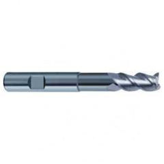 12mm Dia. - 93mm OAL - 3 FL Variable Helix Bright Carbide End Mill - Americas Industrial Supply