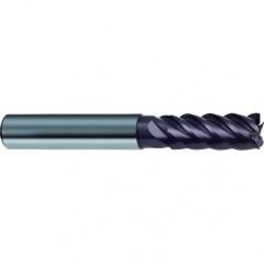 5mm Dia. - 57mm OAL - 5 FL Variable Helix Firex Carbide End Mill - Americas Industrial Supply