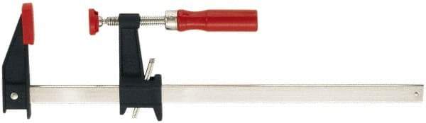 Bessey - 24" Capacity, 5" Throat Depth Cast Iron Bar Clamp - 1,200 Lb Clamping Pressure, 28" OAL - Americas Industrial Supply