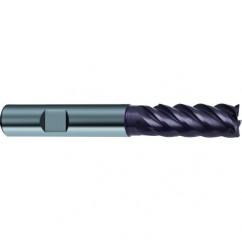 25mm Dia. - 121mm OAL - 5 FL Variable Helix Firex Carbide End Mill - Americas Industrial Supply