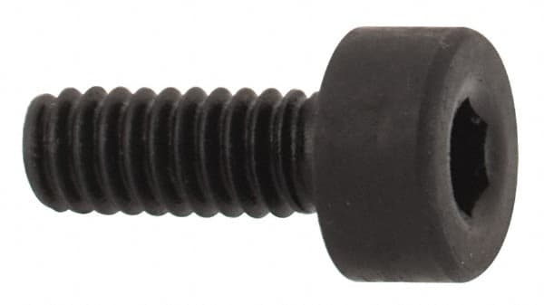 Holo-Krome - M2x0.40 Metric Coarse Hex Socket Drive, Socket Cap Screw - Grade 12.9 Alloy Steel, Black Oxide Finish, Fully Threaded, 5mm Length Under Head - Americas Industrial Supply