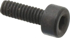 Holo-Krome - M2x0.40 Metric Coarse Hex Socket Drive, Socket Cap Screw - Grade 12.9 Alloy Steel, Black Oxide Finish, Fully Threaded, 6mm Length Under Head - Americas Industrial Supply