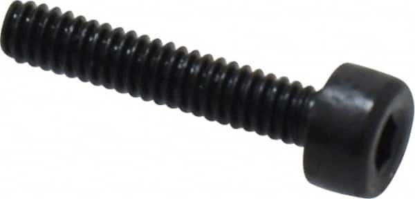 Holo-Krome - M2x0.40 Metric Coarse Hex Socket Drive, Socket Cap Screw - Grade 12.9 Alloy Steel, Black Oxide Finish, Fully Threaded, 10mm Length Under Head - Americas Industrial Supply
