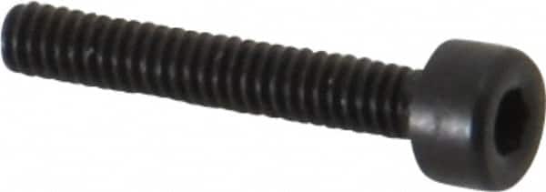 Holo-Krome - M2x0.40 Metric Coarse Hex Socket Drive, Socket Cap Screw - Grade 12.9 Alloy Steel, Black Oxide Finish, Fully Threaded, 12mm Length Under Head - Americas Industrial Supply