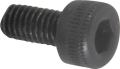 Holo-Krome - M3x0.50 Metric Coarse Hex Socket Drive, Socket Cap Screw - Grade 12.9 Alloy Steel, Black Oxide Finish, Fully Threaded, 6mm Length Under Head - Americas Industrial Supply