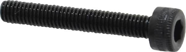Holo-Krome - M3x0.50 Metric Coarse Hex Socket Drive, Socket Cap Screw - Grade 12.9 Alloy Steel, Black Oxide Finish, Fully Threaded, 20mm Length Under Head - Americas Industrial Supply