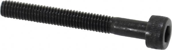 Holo-Krome - M3x0.50 Metric Coarse Hex Socket Drive, Socket Cap Screw - Grade 12.9 Alloy Steel, Black Oxide Finish, Partially Threaded, 25mm Length Under Head - Americas Industrial Supply