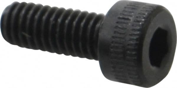 Holo-Krome - M4x0.70 Metric Coarse Hex Socket Drive, Socket Cap Screw - Grade 12.9 Alloy Steel, Black Oxide Finish, Fully Threaded, 10mm Length Under Head - Americas Industrial Supply