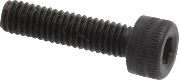 Holo-Krome - M4x0.70 Metric Coarse Hex Socket Drive, Socket Cap Screw - Grade 12.9 Alloy Steel, Black Oxide Finish, Fully Threaded, 16mm Length Under Head - Americas Industrial Supply