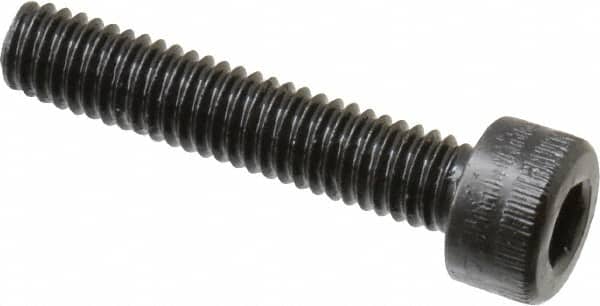 Holo-Krome - M4x0.70 Metric Coarse Hex Socket Drive, Socket Cap Screw - Grade 12.9 Alloy Steel, Black Oxide Finish, Fully Threaded, 20mm Length Under Head - Americas Industrial Supply