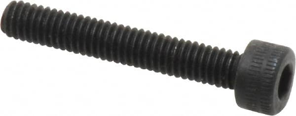 Holo-Krome - M4x0.70 Metric Coarse Hex Socket Drive, Socket Cap Screw - Grade 12.9 Alloy Steel, Black Oxide Finish, Fully Threaded, 25mm Length Under Head - Americas Industrial Supply