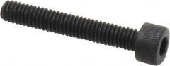 Holo-Krome - M4x0.70 Metric Coarse Hex Socket Drive, Socket Cap Screw - Grade 12.9 Alloy Steel, Black Oxide Finish, Fully Threaded, 25mm Length Under Head - Americas Industrial Supply
