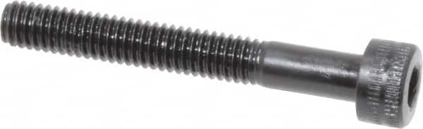 Holo-Krome - M4x0.70 Metric Coarse Hex Socket Drive, Socket Cap Screw - Grade 12.9 Alloy Steel, Black Oxide Finish, Partially Threaded, 30mm Length Under Head - Americas Industrial Supply
