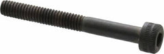 Holo-Krome - M4x0.70 Metric Coarse Hex Socket Drive, Socket Cap Screw - Grade 12.9 Alloy Steel, Black Oxide Finish, Partially Threaded, 35mm Length Under Head - Americas Industrial Supply