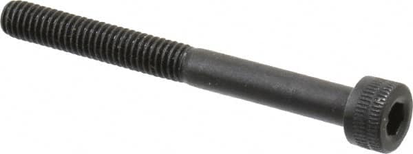 Holo-Krome - M4x0.70 Metric Coarse Hex Socket Drive, Socket Cap Screw - Grade 12.9 Alloy Steel, Black Oxide Finish, Partially Threaded, 40mm Length Under Head - Americas Industrial Supply