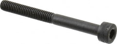 Holo-Krome - M4x0.70 Metric Coarse Hex Socket Drive, Socket Cap Screw - Grade 12.9 Alloy Steel, Black Oxide Finish, Partially Threaded, 40mm Length Under Head - Americas Industrial Supply