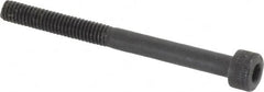 Holo-Krome - M4x0.70 Metric Coarse Hex Socket Drive, Socket Cap Screw - Grade 12.9 Alloy Steel, Black Oxide Finish, Partially Threaded, 45mm Length Under Head - Americas Industrial Supply