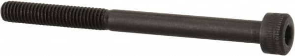 Holo-Krome - M4x0.70 Metric Coarse Hex Socket Drive, Socket Cap Screw - Grade 12.9 Alloy Steel, Black Oxide Finish, Partially Threaded, 50mm Length Under Head - Americas Industrial Supply