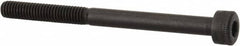 Holo-Krome - M4x0.70 Metric Coarse Hex Socket Drive, Socket Cap Screw - Grade 12.9 Alloy Steel, Black Oxide Finish, Partially Threaded, 50mm Length Under Head - Americas Industrial Supply