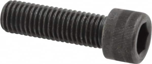 Holo-Krome - M12x1.75 Metric Coarse Hex Socket Drive, Socket Cap Screw - Grade 12.9 Alloy Steel, Black Oxide Finish, Fully Threaded, 40mm Length Under Head - Americas Industrial Supply