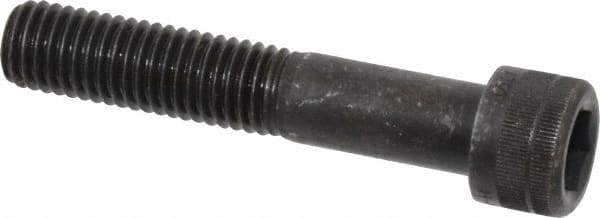 Holo-Krome - M12x1.75 Metric Coarse Hex Socket Drive, Socket Cap Screw - Grade 12.9 Alloy Steel, Black Oxide Finish, Partially Threaded, 65mm Length Under Head - Americas Industrial Supply