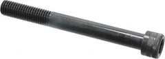 Holo-Krome - M12x1.75 Metric Coarse Hex Socket Drive, Socket Cap Screw - Grade 12.9 Alloy Steel, Black Oxide Finish, Partially Threaded, 110mm Length Under Head - Americas Industrial Supply