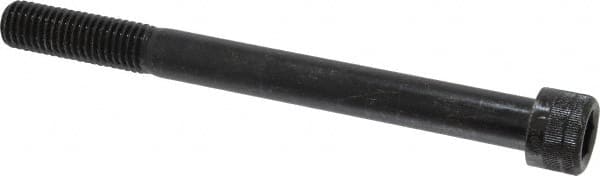 Holo-Krome - M12x1.75 Metric Coarse Hex Socket Drive, Socket Cap Screw - Grade 12.9 Alloy Steel, Black Oxide Finish, Partially Threaded, 130mm Length Under Head - Americas Industrial Supply