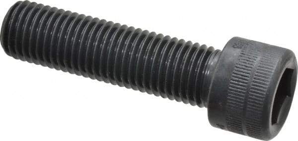 Holo-Krome - M16x2.00 Metric Coarse Hex Socket Drive, Socket Cap Screw - Grade 12.9 Alloy Steel, Black Oxide Finish, Fully Threaded, 60mm Length Under Head - Americas Industrial Supply