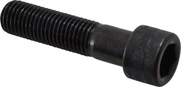 Holo-Krome - M16x2.00 Metric Coarse Hex Socket Drive, Socket Cap Screw - Grade 12.9 Alloy Steel, Black Oxide Finish, Fully Threaded, 65mm Length Under Head - Americas Industrial Supply